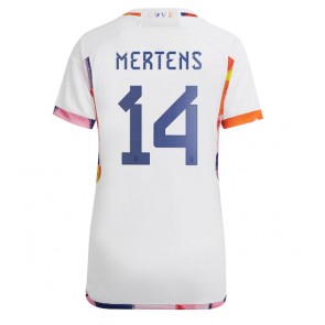 Belgien Dries Mertens #14 Replika Udebanetrøje Dame VM 2022 Kortærmet